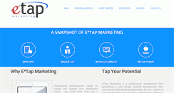 Desktop Screenshot of etapmarketing.com
