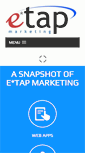 Mobile Screenshot of etapmarketing.com